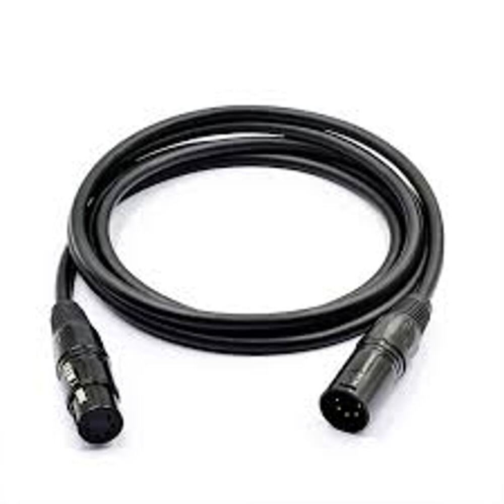 New XLR Cable 6.5ft – Male to Female 3-Pin Mic Audio Cord for Mixer/Speaker